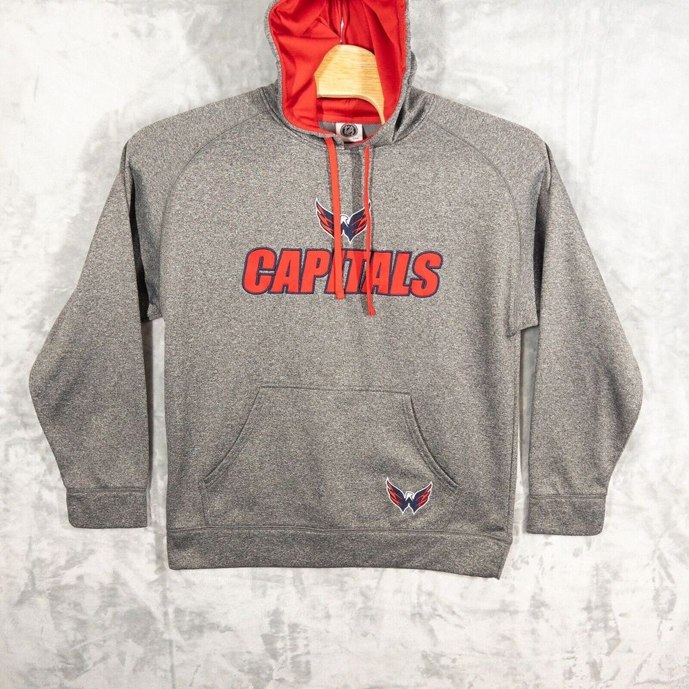 NHL Washington Capitals Stitched Hoodie Mens‎ Large